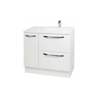 Krajcar PM pračkový modul s umyvadlem 114 x 91 x 51 cm umyvadlo vpravo bílá PMPV114S P