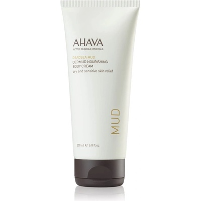 AHAVA Dead Sea Mud подхранващ крем за тяло за суха и чувствителна кожа 200ml