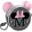 Paso - Малка кръгла чанта Minnie DM22BB-411