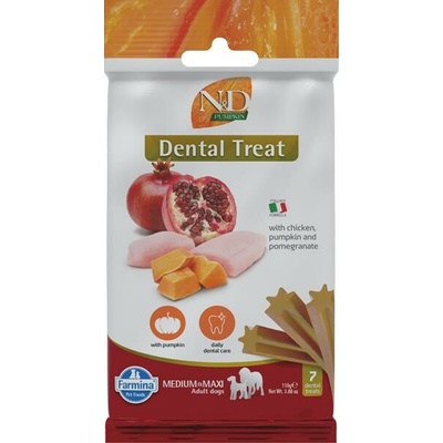 Farmina Pamlsok ND Pumpkin Dog Chicken Pomegranate Adult medium & maxi 100 g