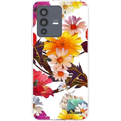 Pouzdro Picasee silikonové Vivo V23 5G Meadow čiré