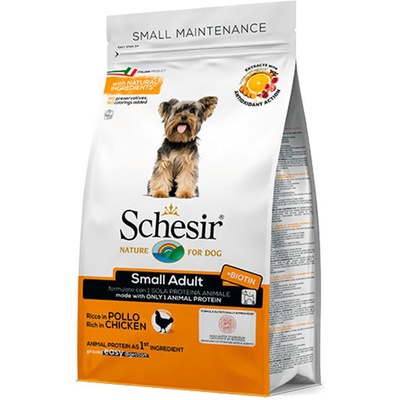 Schesir куче Small Adult - Пиле с ориз 800 г