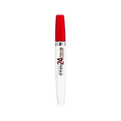 Maybelline Super Stay 24H Color Tekutá rtěnka Oranžová 5 g