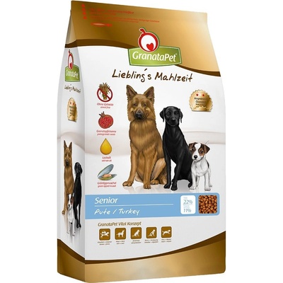 GranataPet Liebling´s Mahlzeit Senior krůtí 2 x 10 kg
