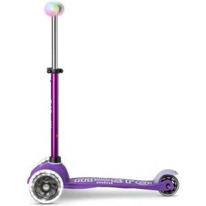 Micro Тротинетка Mini Deluxe Magic LED (MMD129) Тротинетка, скутер