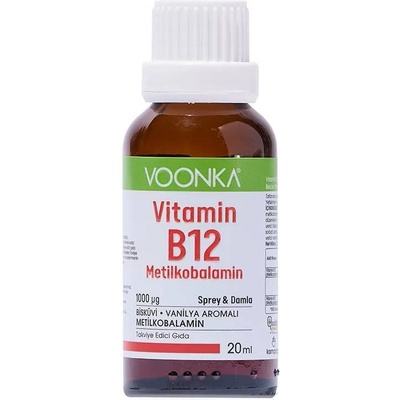 Voonka Vitamin B12, 1000 mcg, 20 ml, Voonka (84190)