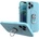 HQWear Силиконов кейс с пръстен HQWear за Apple iPhone 12 Mini, Светлосин (9145576214237)