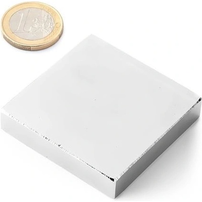 Kvádrový neodymový magnet KV-50-50-10-N