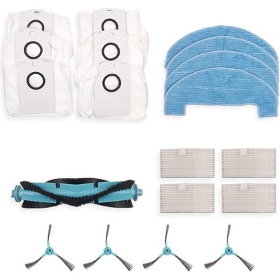 Mobilly Tesla IQ400 Plus, Tesla IQ400, Sencor 6485BK, 19 ks tesla IQ400 kartáče a filtry a sáčky 19 ks