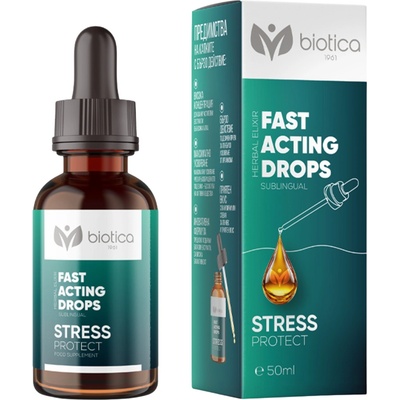 Biotica 1961 Stress Protect Подезични капки, 50 ml, Biotica 1961
