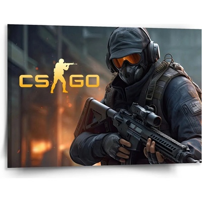 Sablio Obraz CS:GO Vojak 2: 150x110 cm