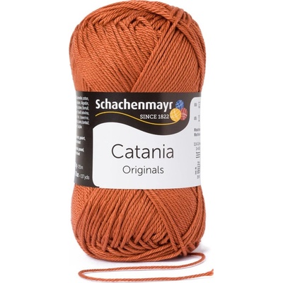 Schachenmayr Příze Catania 426 rezavě hnědá