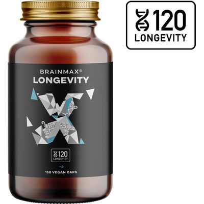 BrainMax Longevity 150 rostlinných kapslí