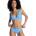 Roxy Paradise Wave Elong Triangle Mod bikini - Blue (Silver Lake Blue Make A Splash)