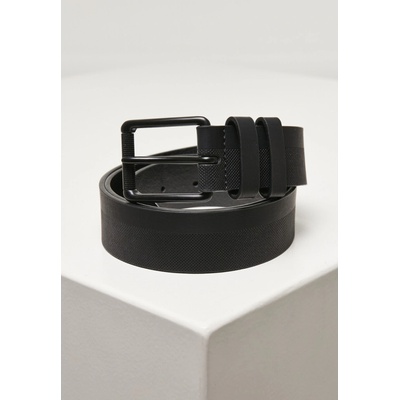 Urban Classics opasek kožený Leather Imi černý