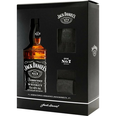 Jack Daniel's No.7 40% 0,7 l (dárkové balení zimní set)