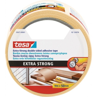 Tesa Oboustranná lepicí páska Extra Strong 50 mm x 10 m – Zboží Dáma