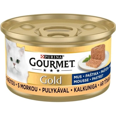 Gourmet Gold cat paštika krůta 12 x 85 g – Zbozi.Blesk.cz