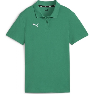 Puma teamGOAL Casuals Polo Wmn zelená