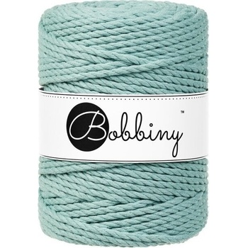 Bobbiny 3PLY Macramé Rope 5 mm 100 m Duck Egg Blue юта (TX-E074)