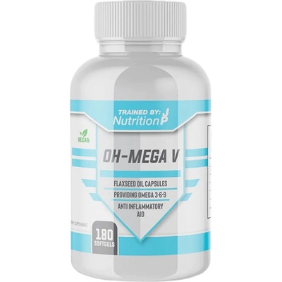 Trained by JP OH-Mega V | Flax Seed Oil 1000 mg [180 Гел капсули]
