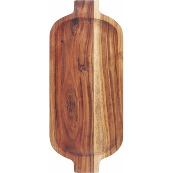 IB Laursen Dřevěný servírovací tác Oiled Acacia hnědá barva dřevo 45x19cm
