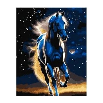 Qbee Paint by numbers - Proud horse 40x50cm
