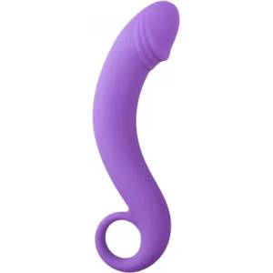 Easy Простатен стимулатор Curved Dong лилав