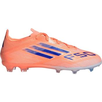 Adidas Юношески футболни бутонки Adidas F50 Elite Juniors Firm Ground Football Boots - Orange/Blue