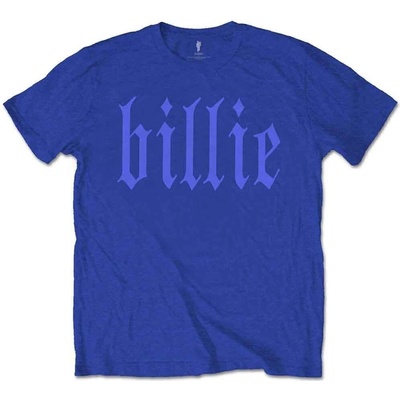 Billie Eilish Billie 5 (Back Print) Blue L Риза (<![CDATA[BILLIETS28MBL03]]>)