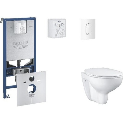 GROHE Rapid SLX s tlačidlom Arena Cosmopolitan SANI11BB3102