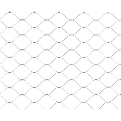 Lanková výplň nerezová síť oko: 50x88x1,5mm - délka 10m – Zboží Mobilmania