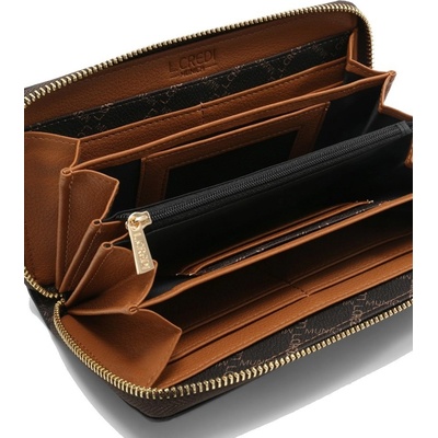 L.CREDI Filiberta Wallet Brown