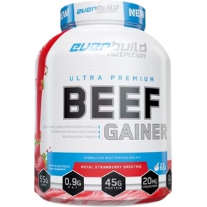 Everbuild Nutrition Ultra Premium 100% Beef Gainer [2770 грама] Ягодово смути