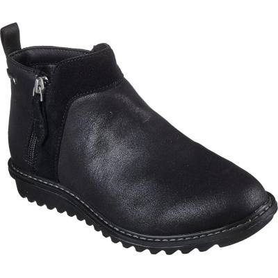 Skechers Обувки Skechers Women's Flat Ankle Boots - Black/Black