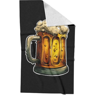 Takoy rychleschnoucí ručník pivo s pěnou 50 x 90 cm