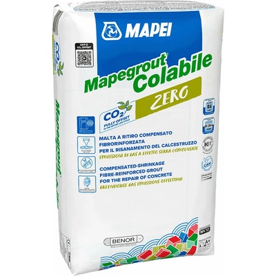 MAPEI Mapegrout Colabile Zero malta na sanáciu betónu litím do debnenia 25 kg