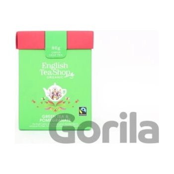 English Tea Shop Bio zelený čaj s granátovým jablkom sypaný 80 g