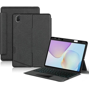 Gigapack Huawei MatePad 11.5 (2026) GIGAPACK Tok стояща, с кожен ефект FLIP, моливник, ЧЕРНА (GP-183014)