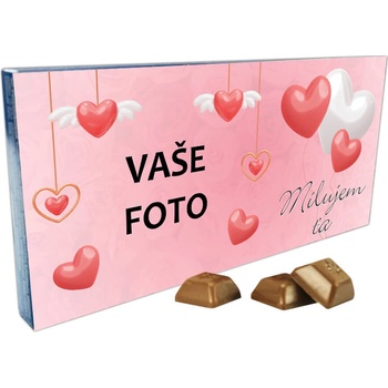 FOTOPOŠTA mliečna čokoláda s fotkou Valentín 100 g