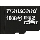 Transcend microSDHC 16GB class 10 + adapter TS16GUSDHC10