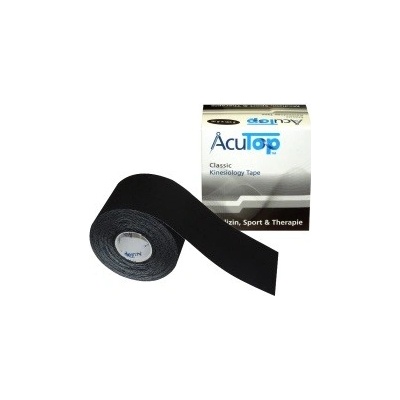 Acu Top kineziologický tejp černý 5 cm x 5 m