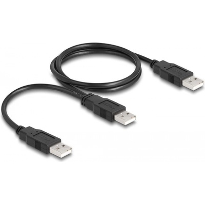 Delock USB 2.0 кабел тип А към 2 x тип А 70 cm