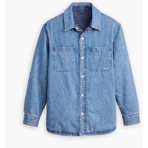 Levi's Men's Bryant Padded Reversible Green Overshirt - Greenpoint