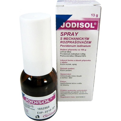 JODISOL SPRAY DRM 38,5MG/G DRM SPR SOL 1X75G