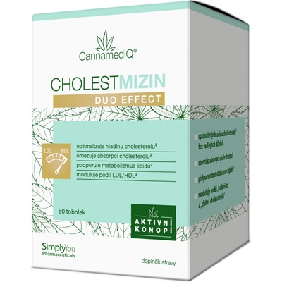 Simply You CannamediQ Cholestmizin Duo Effect 60 tobolek – Hledejceny.cz