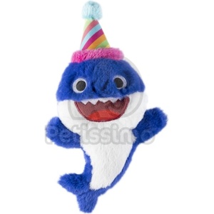 Gimborn GimDog Sharks Party играчка за кучета - плюшени акули Син - 1 бр