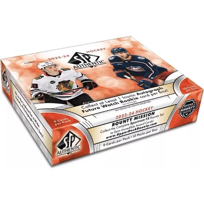 Upper Deck NHL 2023-24 SP Authentic Hobby Box