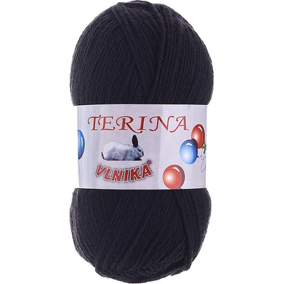 VLNIKA Příze Terina Varianta: 01 černá