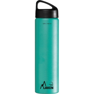 Laken Classic Thermo nerezová láhev 750 ml Tyrkysová